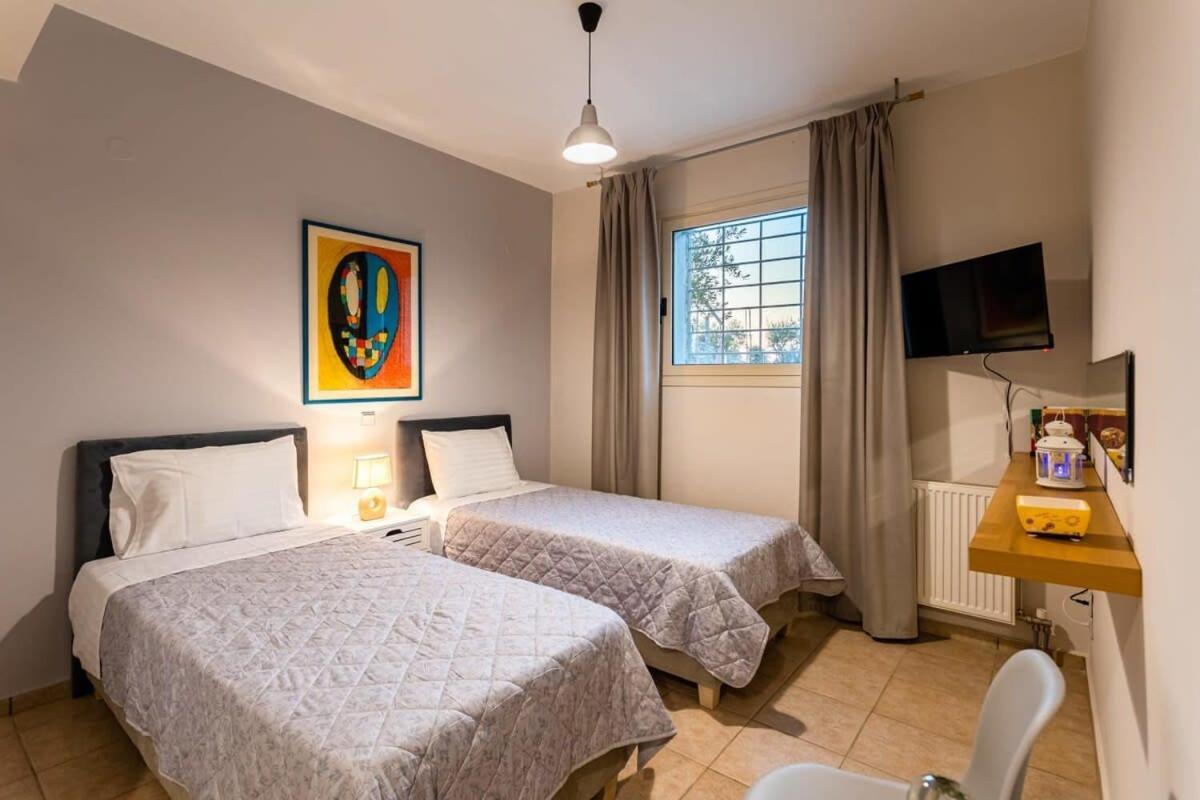 Kitries Summer Getaway - Eden Sandy Suite Kitriaí Eksteriør bilde